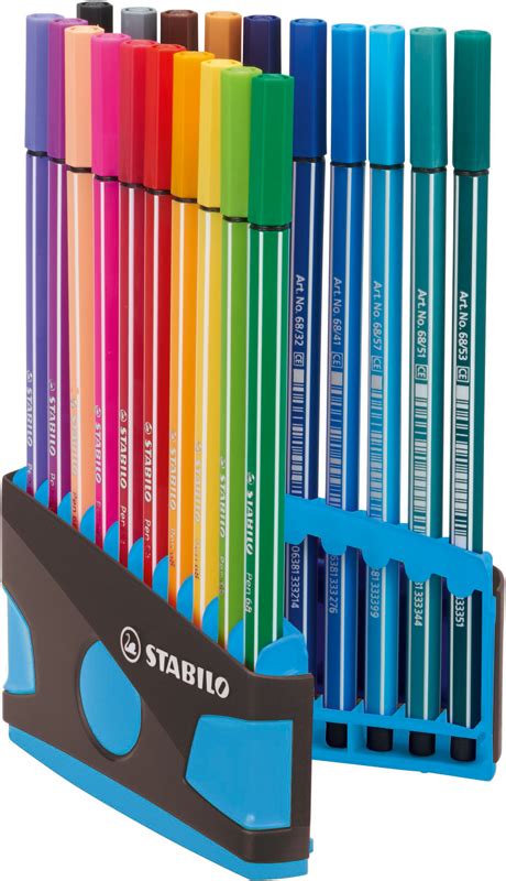 STABILO PEN 68 COLOR PARADE BOÎTE 20 FEUTRES ASSORTIS K118127 S