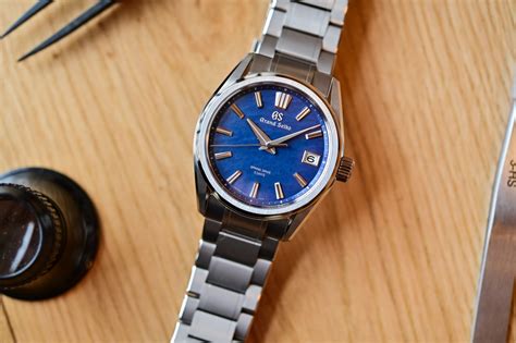 Hands On The New Grand Seiko Titanium Lake Suwa Slga