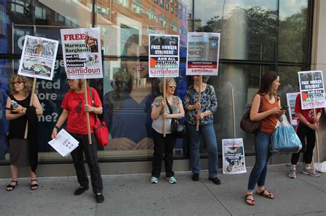 New York City protest shows solidarity with Palestinian prisoners on ...