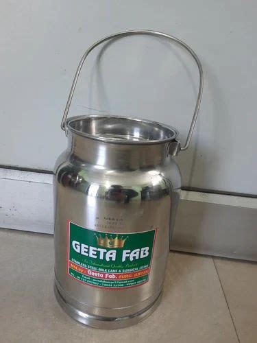 Stainless Steel Milk Cans At Rs 400 Piece In Jagadhri ID 2849599801655