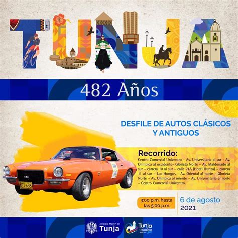 MovilidadTunja on Twitter Celebremos Unidos los 482 años de Tunja