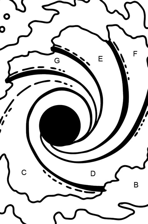 Black Hole Coloring Page Online Or Printable For Free Coloring Home