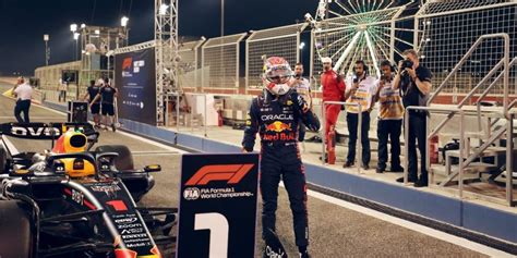 Gp Del Bahrain Pole Di Verstappen Le Ferrari In Seconda Fila Con