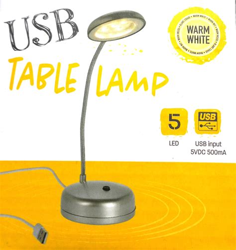 Lampka Na Biurko Nocna Sto Owa Usb X Led Cena Opinie