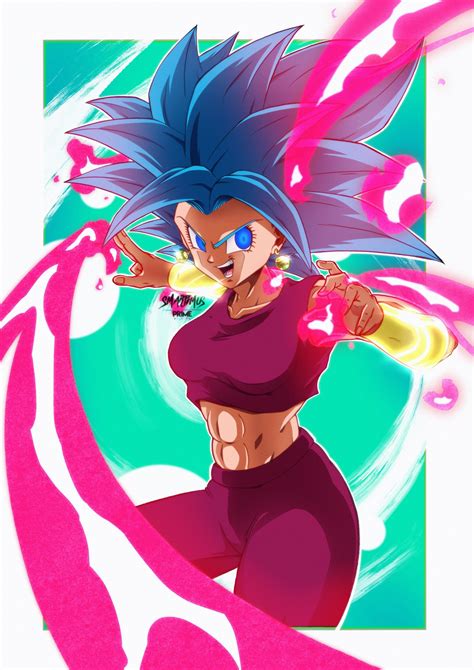 Dragon Ball Super Un Poderoso Fanart Imagina A Kefla En Super Saiyajin