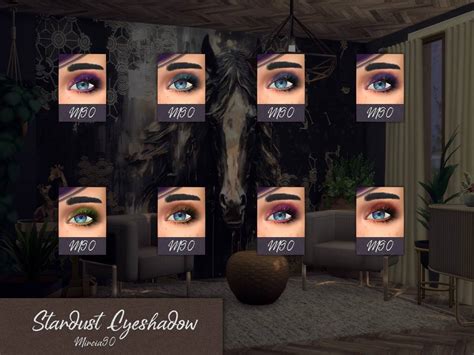 M Stardust Eyeshadow Screenshots The Sims Create A Sim Curseforge