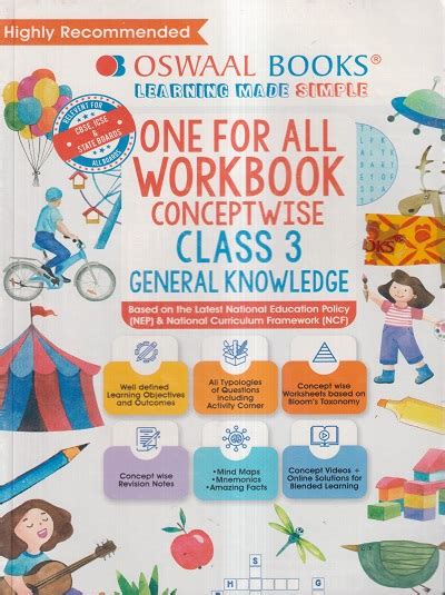 One For All Workbook Conceptwise Class 3 General Knowledge Oswaal Books