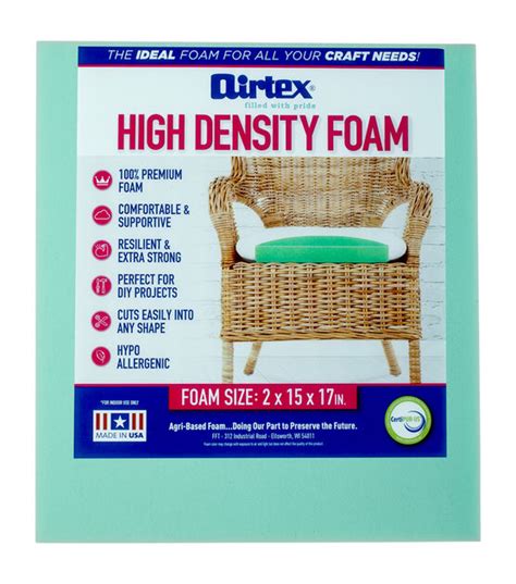 Airtex 2 X 17 Premium High Density Foam Chair Pads 6pk Joann