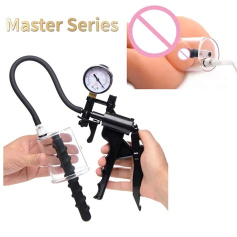 Anal Pump Rosebud Driller Cylinder Wtih Silicone Swirl Insert Anal Plug