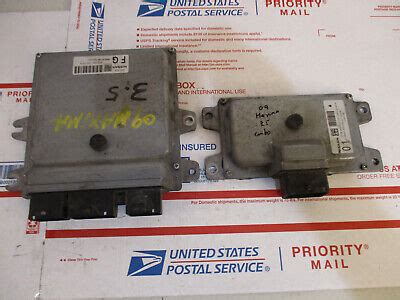 09 MAXIMA ECM ENGINE CONTROL MODULE COMPUTER PCM ECU TCM TCU POWER