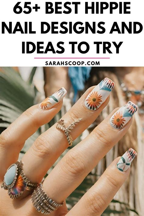 Best Hippie Nail Designs And Ideas To Try In In Hippie