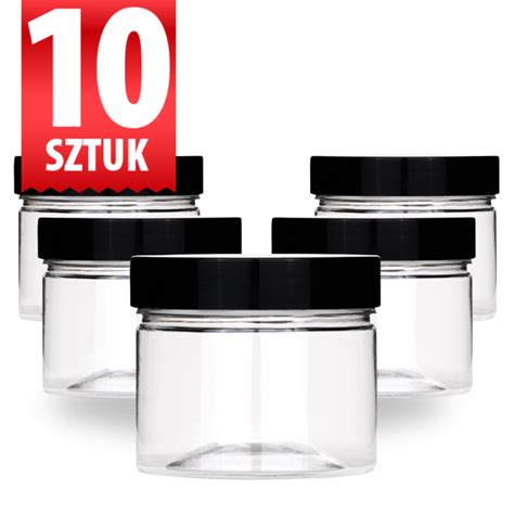 Słoiczki plastikowe na przyprawy dodatki do jedzenia EasyPack 100 ml z