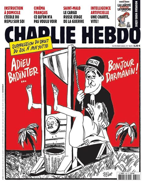 Charlie Hebdo 14 Février 2024 No 1647 Download PDF magazines