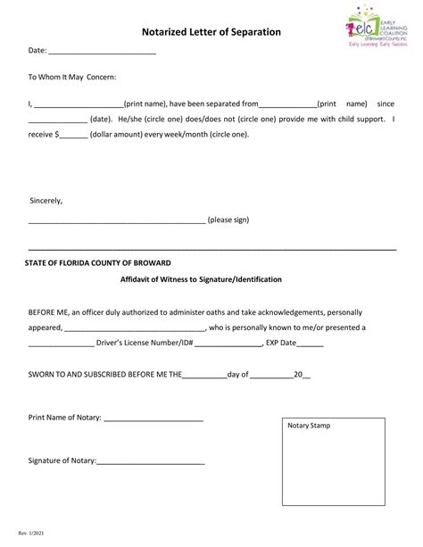 27 Personal Notarized Letter Linziecaragh