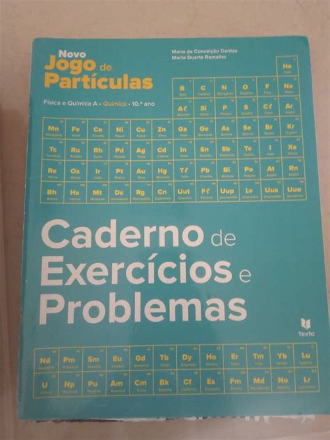 Livro e cadernos de atividades de Física e química A 10 ano Ramada E