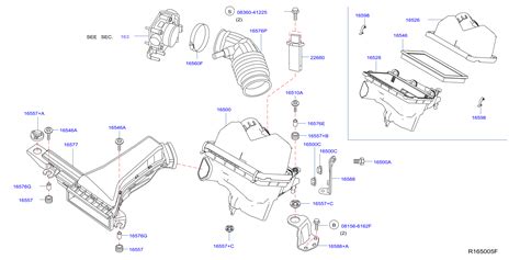 Nissan Pathfinder Engine Air Intake Hose Ja A Genuine Nissan