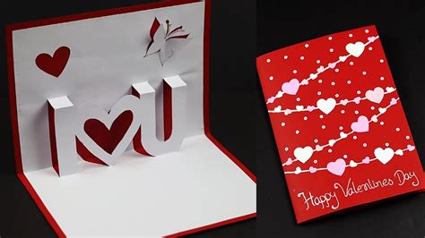 I Love You Pop Up Card Template - Sarseh.com