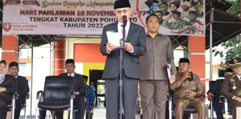 Peringati Hari Pahlawan Bupati Saipul Mbuinga Perjuangan Harus Mulai