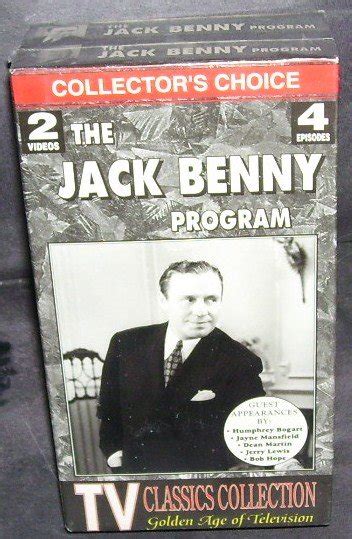 The Jack Benny Program 2 Vhs Tapes New 4 Episodes