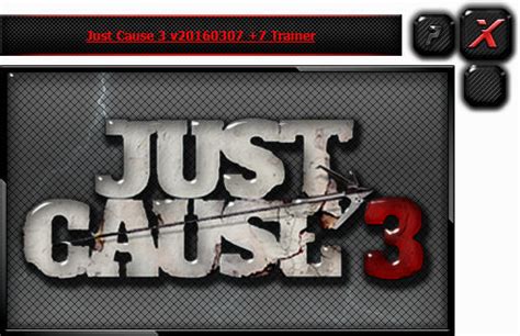 Just Cause 3 Trainer 5 20160307 Hog Download Cheats Codes Trainers