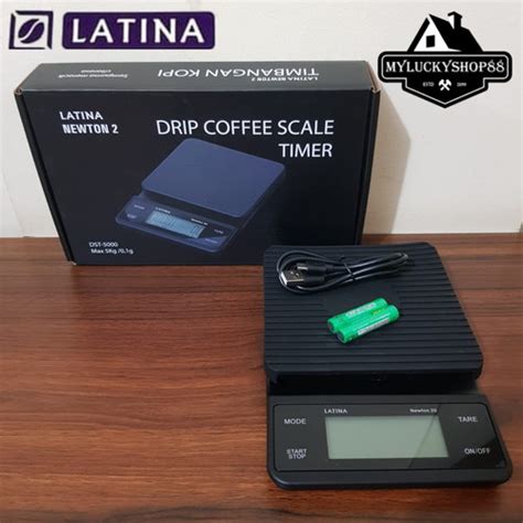 Jual Latina Newton U Touch Screen Coffee Scale In Rechargeable