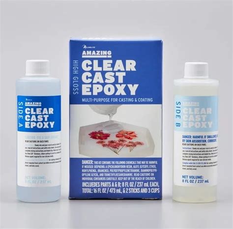 Alumilite Amazing Clear Cast Epoxy Resin 16 Oz Walmart