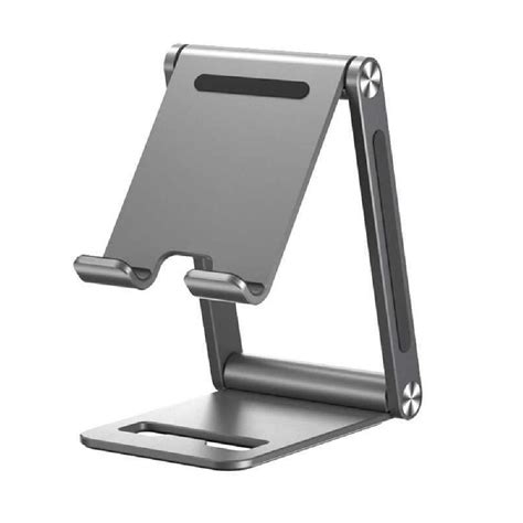 Suporte Metal De Mesa Para Ipad Iphone Celular Tablet Ajust Vel