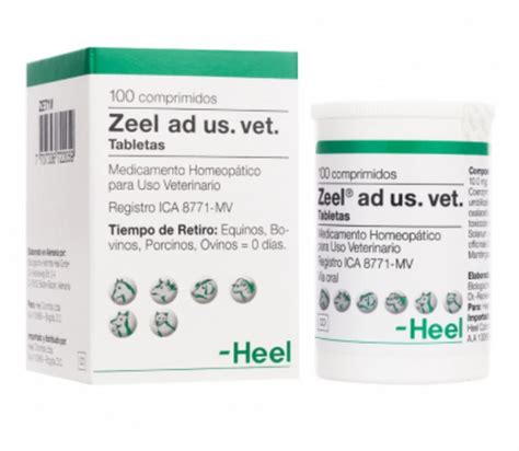 Zeel Ad Us Vet X Tabletas Agroveterinaria Valejo