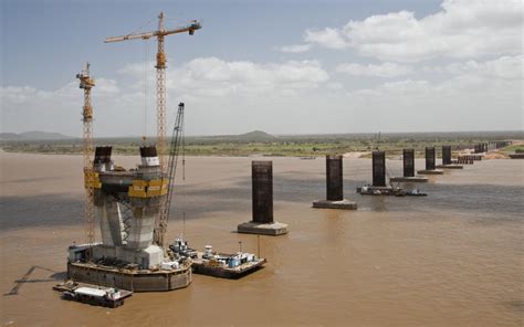 Obras Del Tercer Puente Sobre El Orinoco Alcanzan 65 De Avance