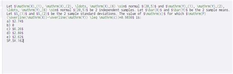 Solved Let Mathrm X Mathrm X Ldots Chegg