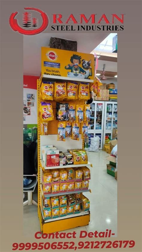 Free Standing Unit 5 Shelves Pet Shop Display Rack 6 Feet At Rs 4700