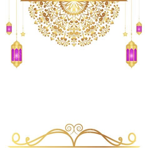 Luxe Ramadan Kareem Ramadhan Ornement Islamique Mandala Eid Al Adha