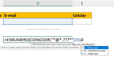 Como Validar El Correo Electr Nico En Excel Paso A Paso Ninja Del Excel