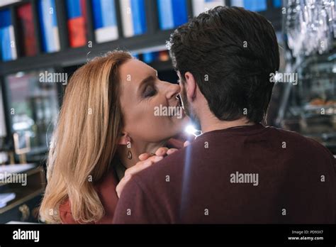 Woman Seducing Man Hi Res Stock Photography And Images Alamy