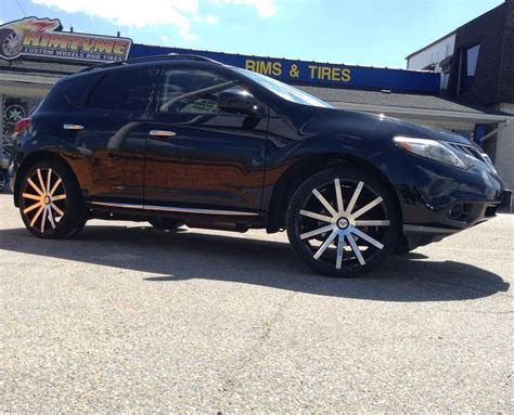 2011 Nissan Murano On 22 Starr 222s Black And Rimtyme Custom