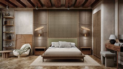 Rustic Hotel Room Design On Behance