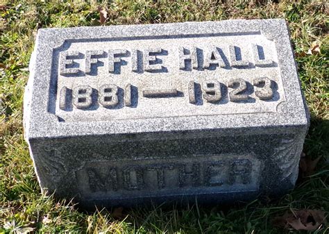 Effie Viola Wise Hall M Morial Find A Grave