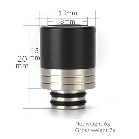 Replacement 510 Drip Tip Mtl Stainless Steel Driptip Vape Mouthpiece