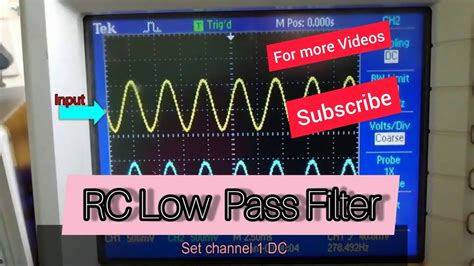 Rc Low Pass Filter Circuit Lab Experiment Ac Lab Circuit Diagram