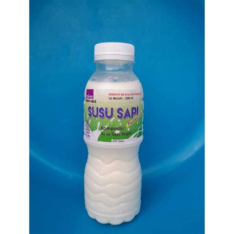 Jual Susu Sapi Segar Fresh Milk Cair Murni Botol Ml Shopee