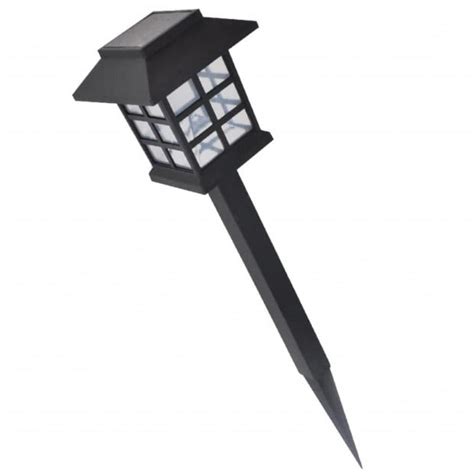 Outdoor Solar Lamp Led Light Set Pcs With Spike X X Cm