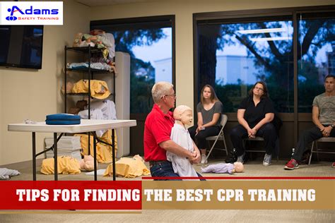 Tips For Finding The Best Cpr Training Adams Safety Training