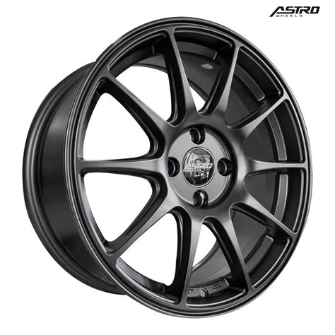 Velg Ring Astro Miyabi R X Pcd X Et Satin Black