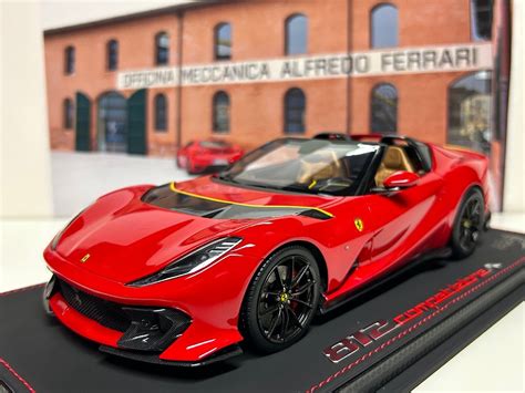 Yahooオークション Bbr 118 Ferrari 812 Competizione A Rosso Cor