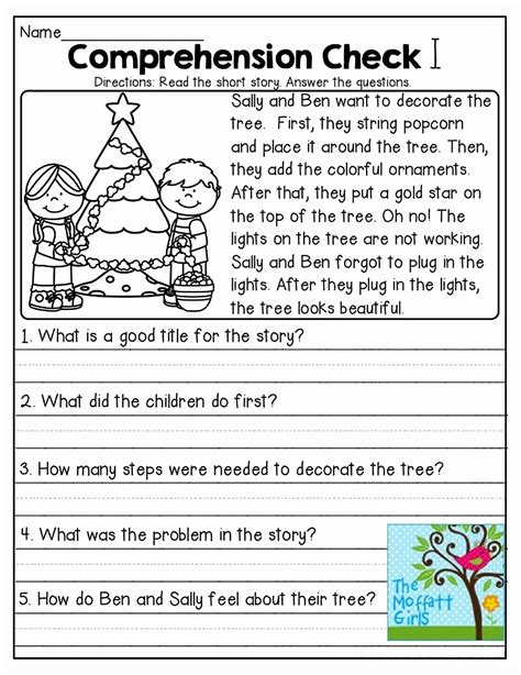 Practice 30 Explore Comprehension Worksheet First Grade Simple Hot