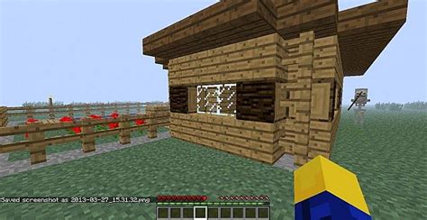 Old Wood Shack House Minecraft Map