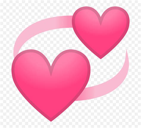 Revolving Hearts Emoji Clipart Revolving Hearts Emoji Png Heart Emoji