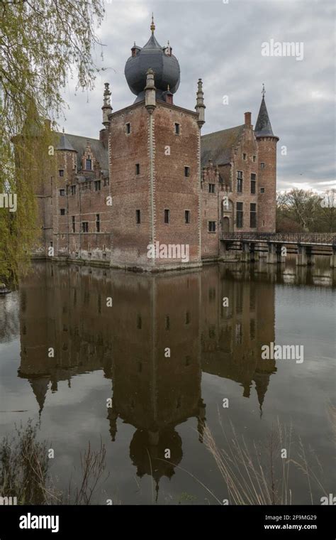 Aartselaar Belgium 16 April 2021 Cleydael Castle Is Located In