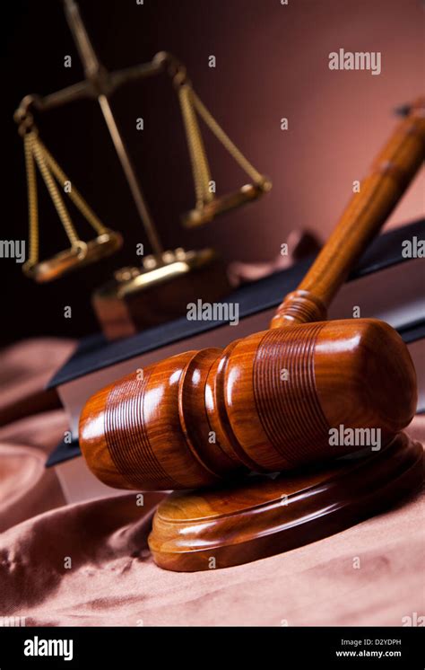 Justice Scale And Gavel Stock Photo Alamy