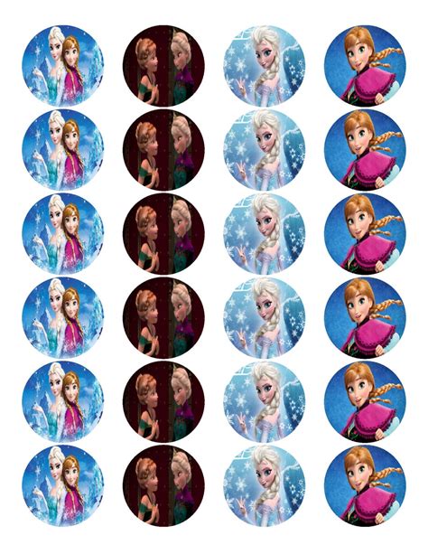 Frozen, Frozen Birthday Party, 24 Frozen Lollipop Labels, Frozen ...